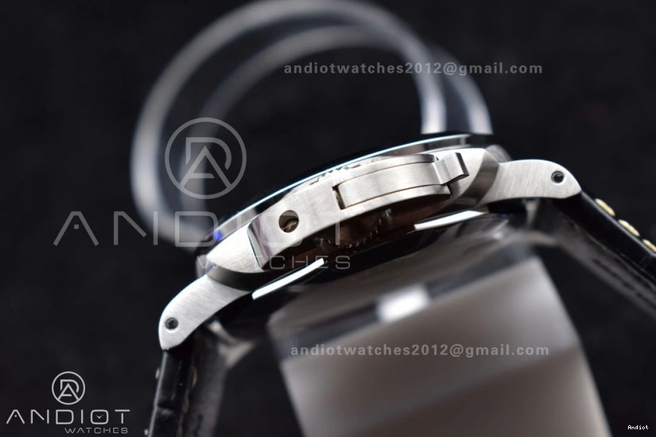 PAM1312 Leather Black Best 1:1 Dial P.9010 SBF Clone on Strap Edition Black 0418